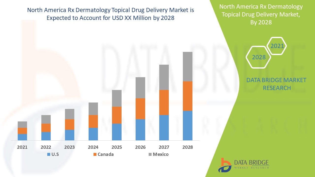 North America Rx Dermatology Topical Drug Delivery Market 
