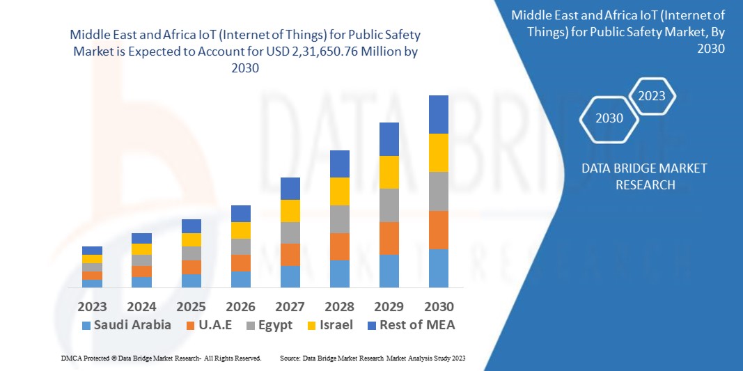 Middle East and Africa IoT (Internet of Things) for Public Safety Market 