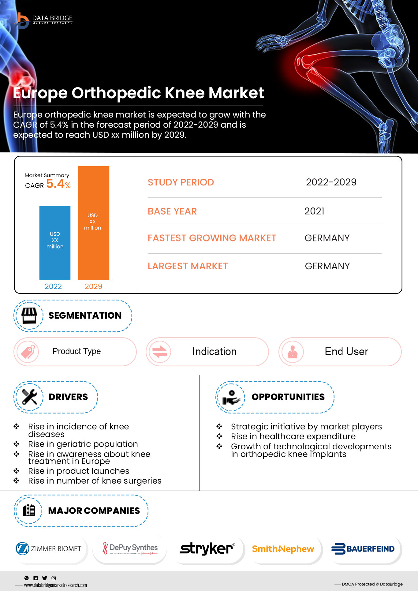 Europe Orthopedic Knee Market