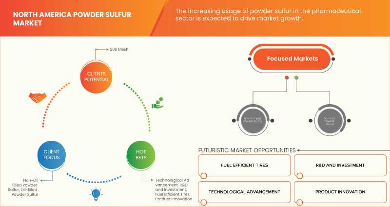 North America Powder Sulfur Market