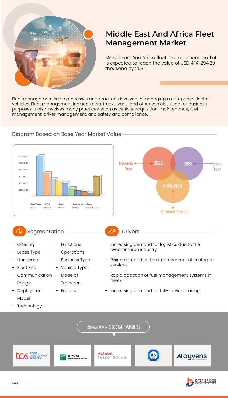 Europe, Middle East and Africa Fleet Management market