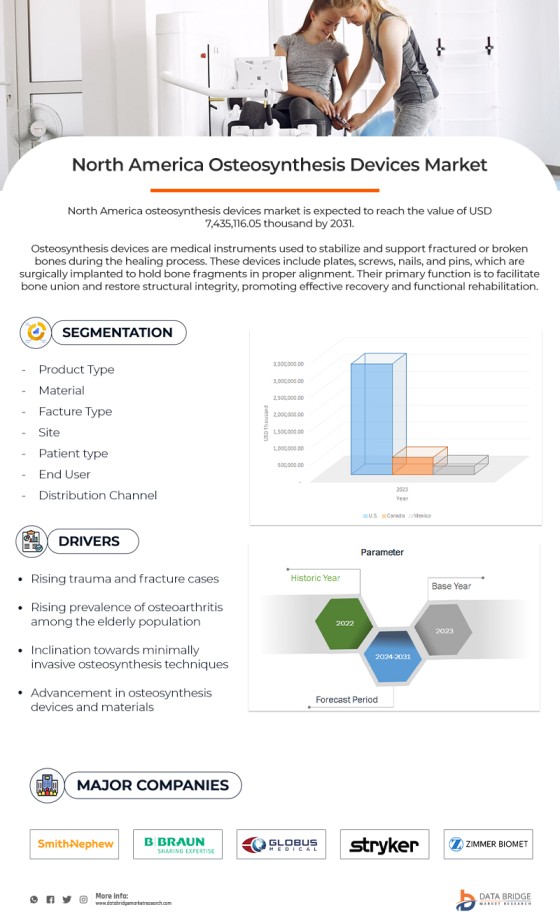 Latin America, North America, Africa and the Europe Osteosynthesis Devices Market