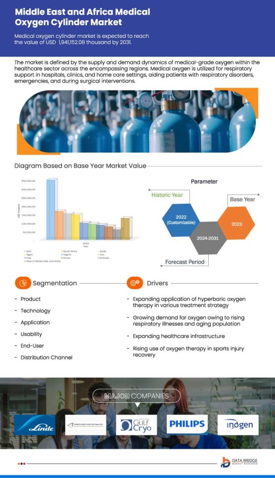 Europe and Middle East and Africa Medical Oxygen Cylinder Market