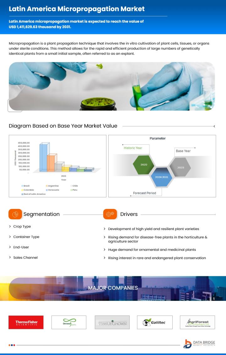 Latin America and North America Micropropagation Market