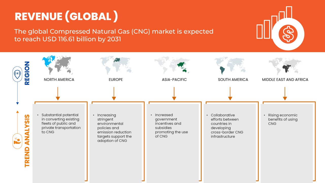 Participação no mercado de gás natural comprimido (GNC)